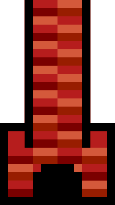Pixel Fireplace clipart