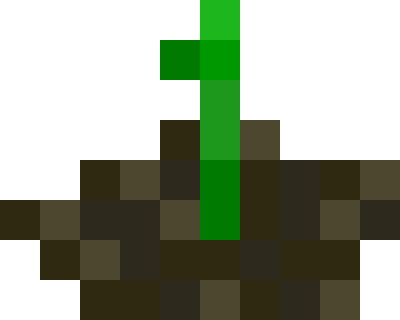 Pixel Growing Plant clipart