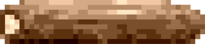 Pixel Log Side clipart