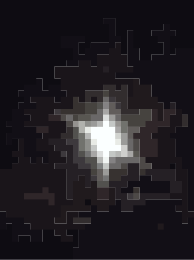 Pixel Moon clipart