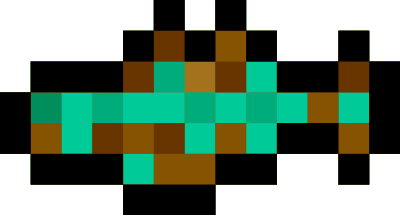 Pixel Trout Fish clipart
