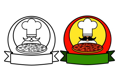 Pizza Logo clipart