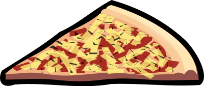 Pizza slice 01 clipart
