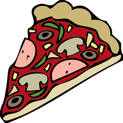 Pizza slice clipart