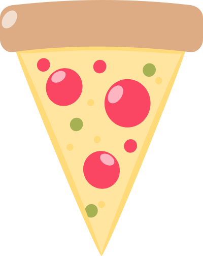 Pizza slice clipart