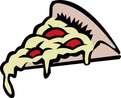 Pizza Slice - Trozo de Pizza clipart