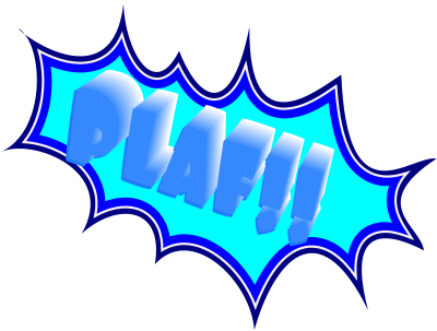 Plaf, sounds, onomatopoeias ,sonidos, onomatopeyas. clipart