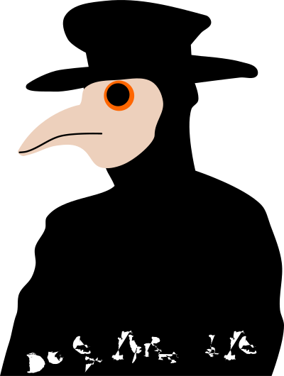 Plague doctor clipart