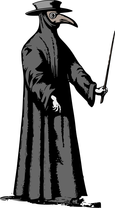 Plague doctor clipart