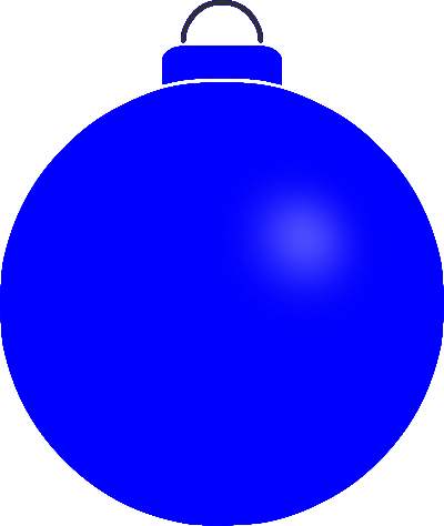Plain bauble 2 clipart
