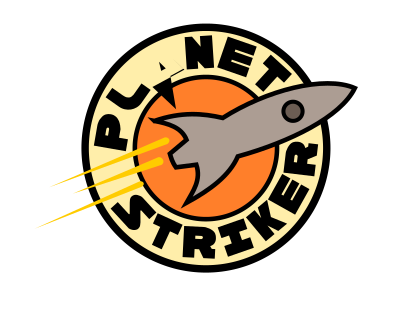 Planet Striker Logo clipart