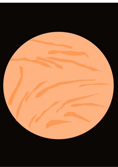 Planet Venus clipart