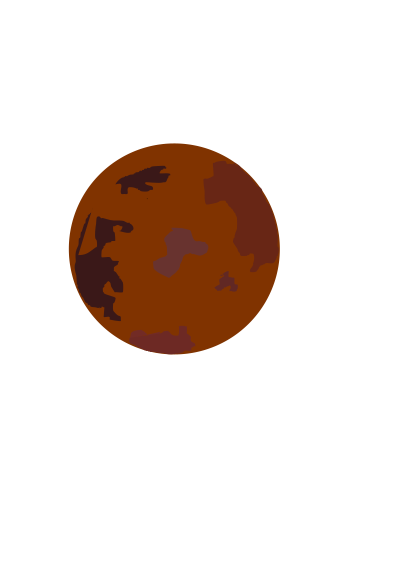 Planeta marte clipart