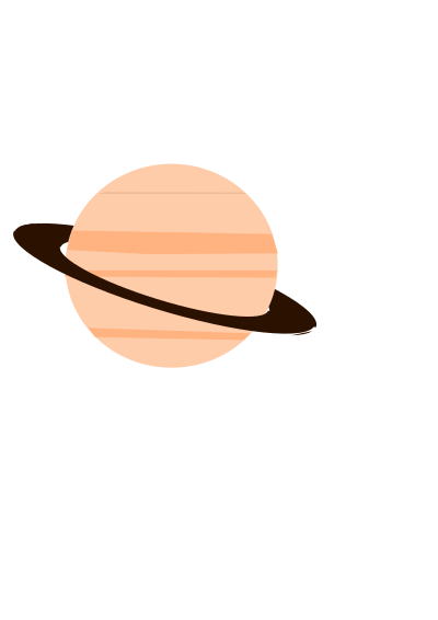 Planeta Saturno clipart
