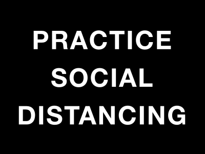 PRACTICE SOCIAL DISTANCING clipart