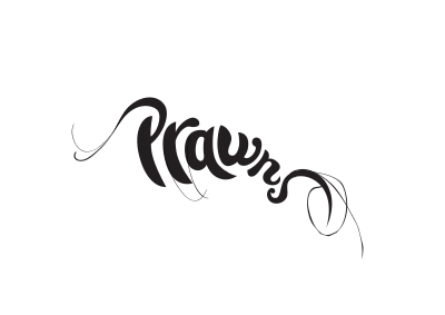 Prawn in Text clipart
