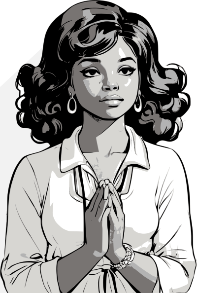 Pray clipart