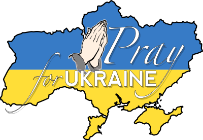 Pray for Ukraine clipart
