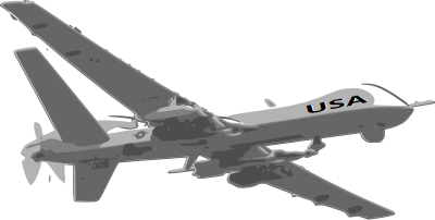 Predator Drone clipart