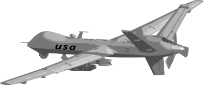 Predator Drone 2 clipart