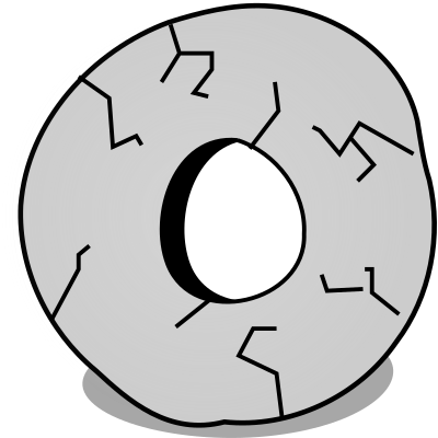 PreHistoric Wheel Cartoon clipart