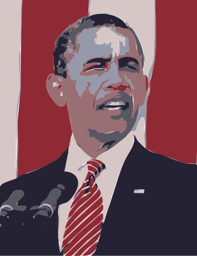 President Barack Obama Memorial Day 2012 clipart