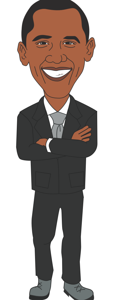 President Obama clipart