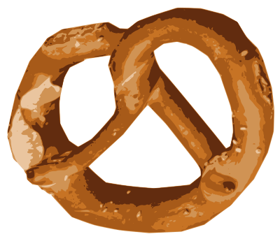 Pretzel clipart
