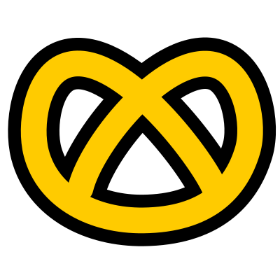 Pretzel icon clipart