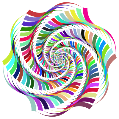 Prismatic Hexagonal Art 2 clipart