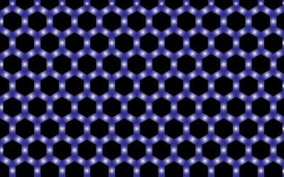 Prismatic Hexagonal Geometric Pattern 8 clipart