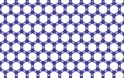 Prismatic Hexagonal Geometric Pattern 8 No Background clipart
