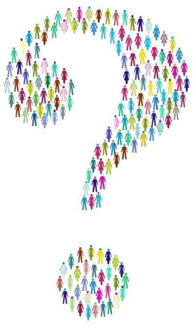 Prismatic Human Confusion 2 clipart