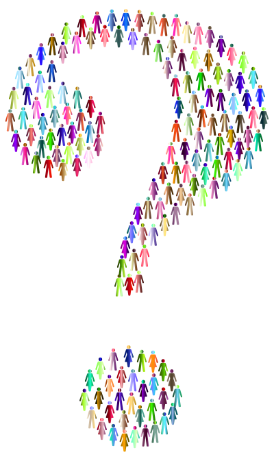 Prismatic Human Confusion 5 clipart