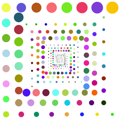 Prismatic Hypnotic Circles Vortex No Background clipart