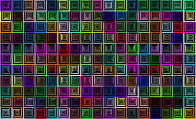 Prismatic Hypnotic Pattern clipart