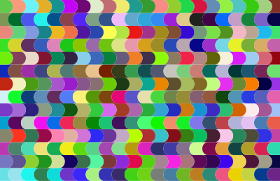 Prismatic Interlocking Waves Pattern clipart