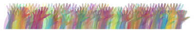 Prismatic Legion Of Hands 3 clipart