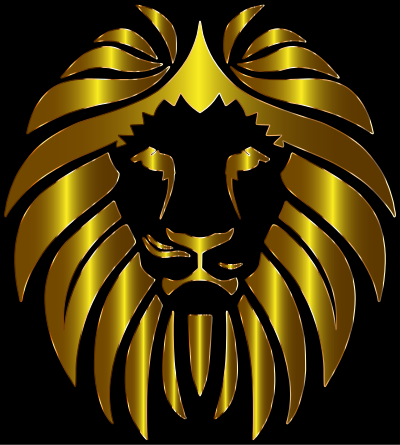 Prismatic Lion 10 clipart