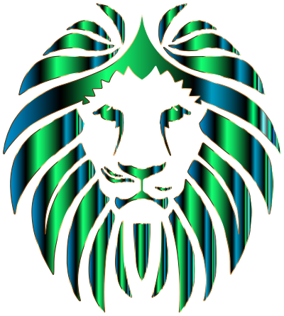 Prismatic Lion 11 No Background clipart