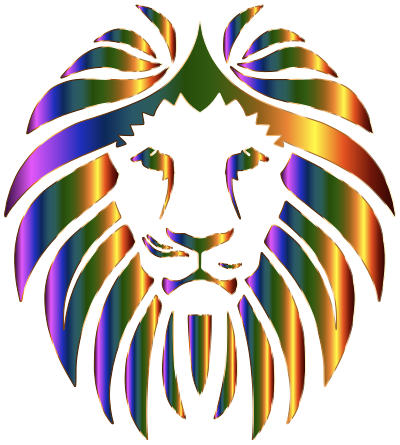 Prismatic Lion No Background clipart