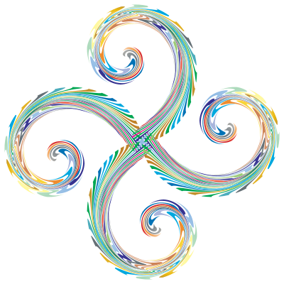 Prismatic Logo Design clipart