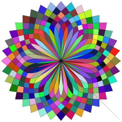Prismatic Lotus Bloom 2 clipart