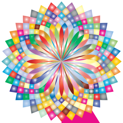 Prismatic Lotus Bloom 3 clipart