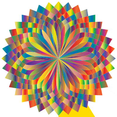 Prismatic Lotus Bloom 4 clipart