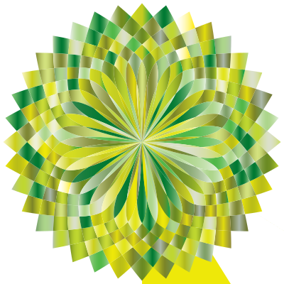 Prismatic Lotus Bloom 5 Variation 2 clipart