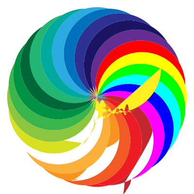Prismatic Mandala clipart