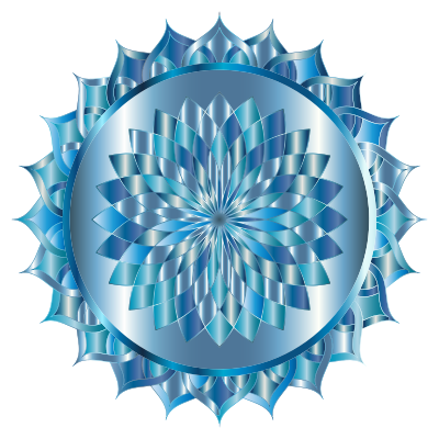 Prismatic Mandala Line Art 16 clipart