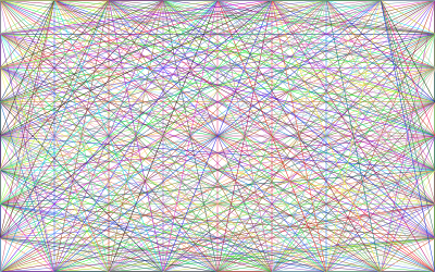 Prismatic Network Background No Black clipart