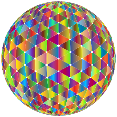 Prismatic Network Orb 2 clipart